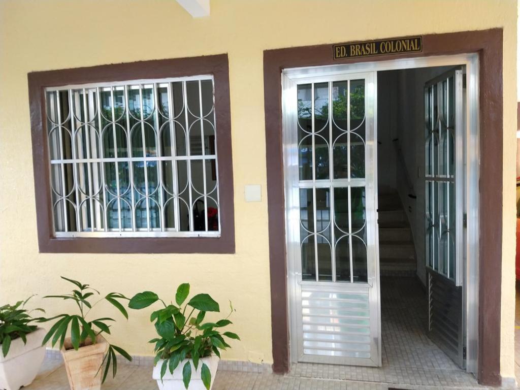 Apto Canto Do Forte - Praia Grande - Local Privilegiado - 100 Metros Da Praia - Internet Inclusa Eksteriør bilde